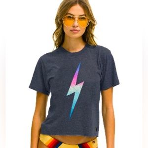 Aviator Nation Boyfriend Bolt Tee